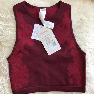 NWT Fabletics cropped top